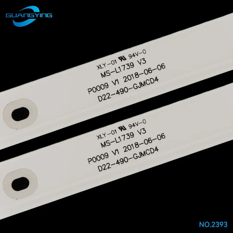 LED-Телевизор подсветка лампа полосы для MS-L1739 V3 P0009 V1 D22-490-GJMCD4 подсветки ЖК-телевизор Бар