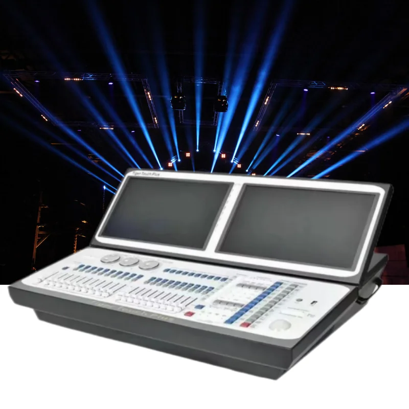 Professional V16 Version Tiger Touch Plus Console Light Controller Stage Light DMX Dimmer  Lighting Controller