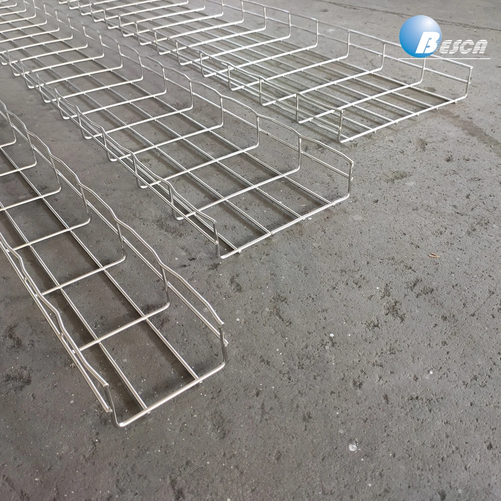 Electrical Steel Galvanized Wire Mesh Cable Tray Factory