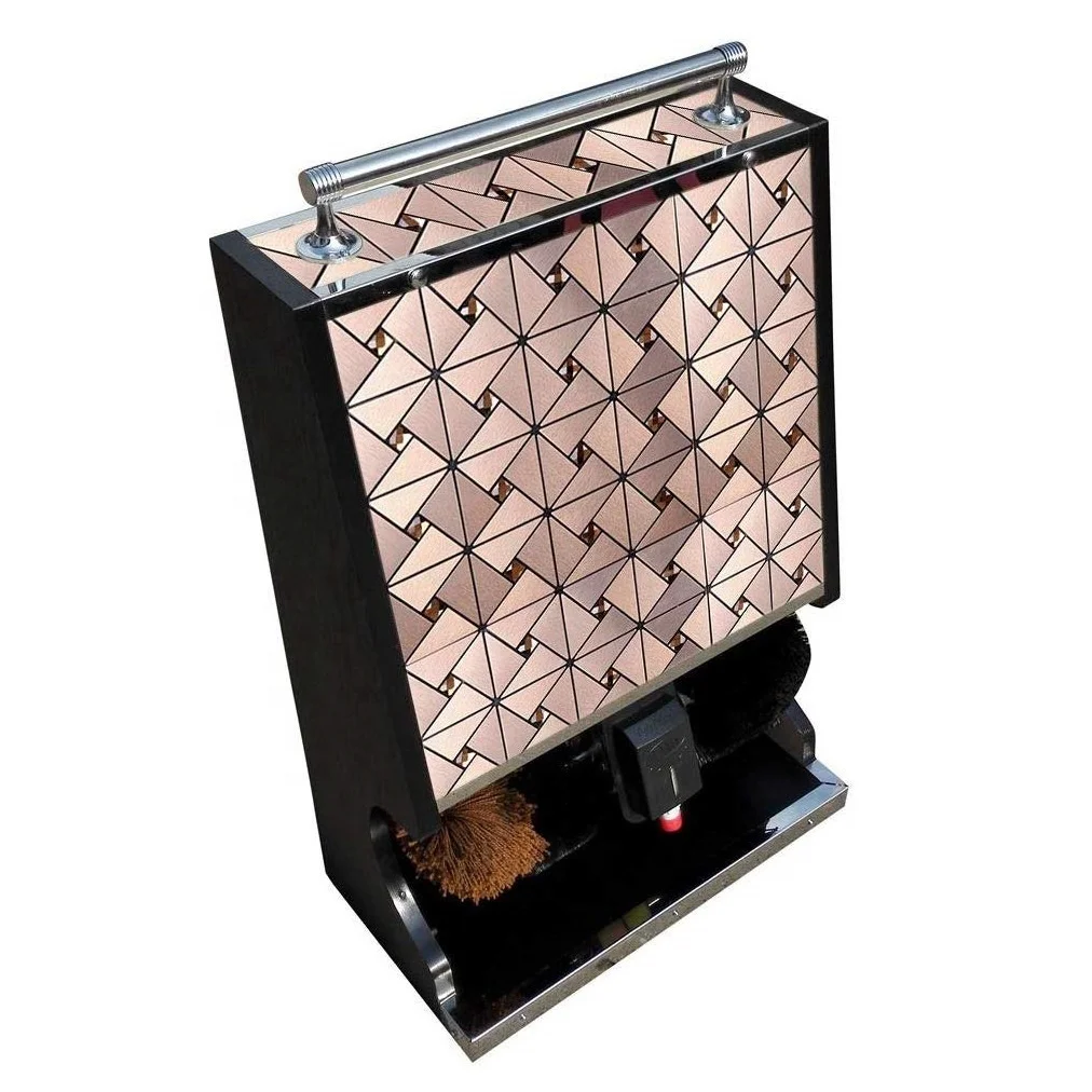 
Hotel public electric automatic operated shoe polishing brush 