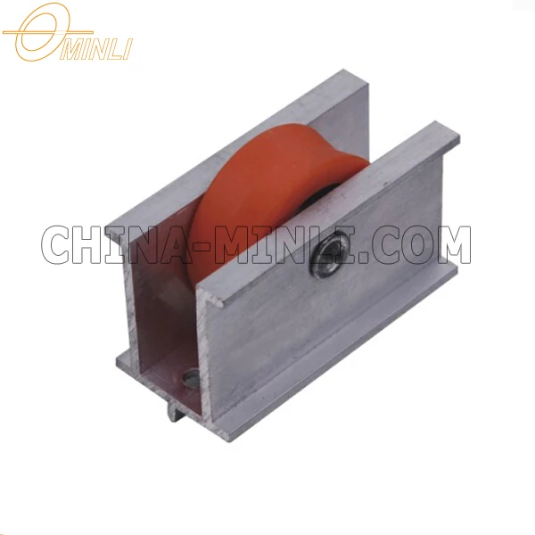 Door Window Handle Aluminium Sliding Casement Simple style white aluminium metal door roller (ML-GS006)