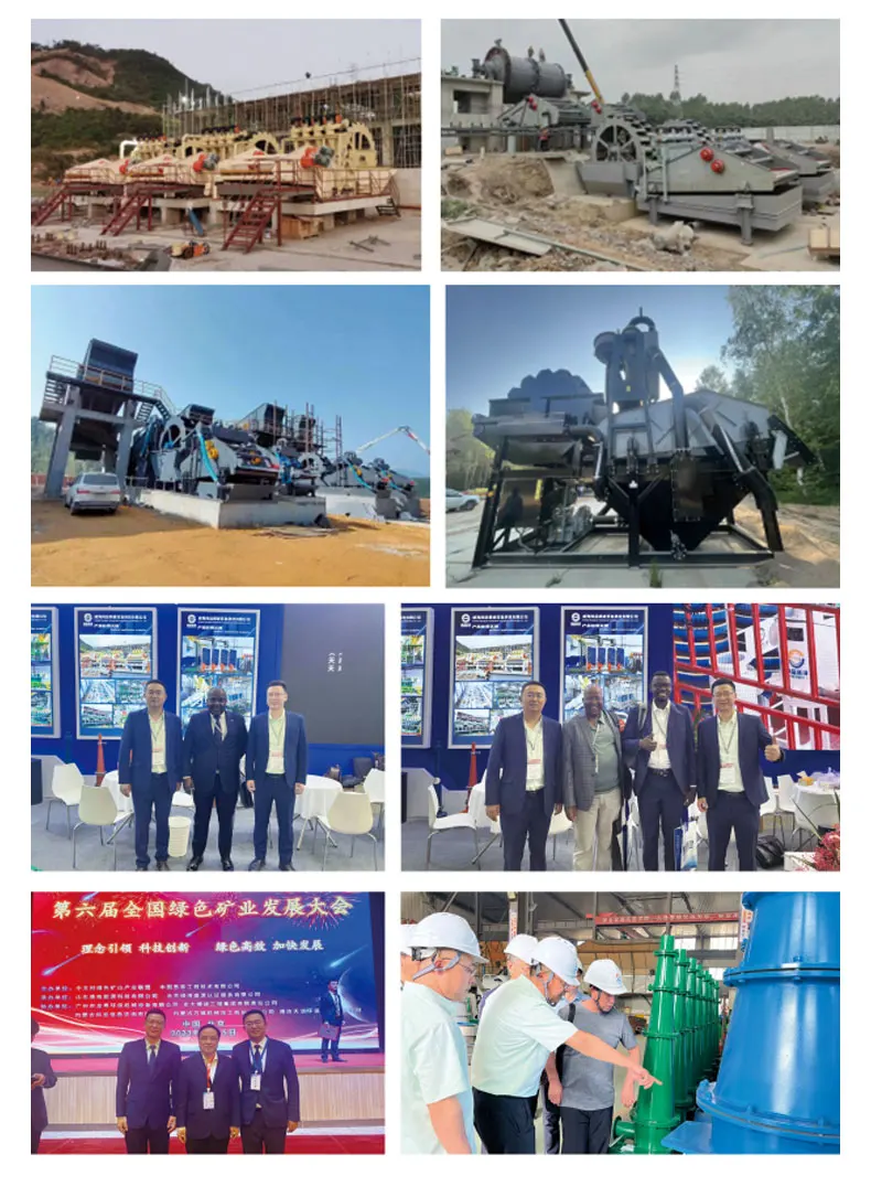 Smax840GX-E Hydrocyclone Mineral Separator Steel Construction New Condition Gold Ore Washing Plant Core Pump Construction