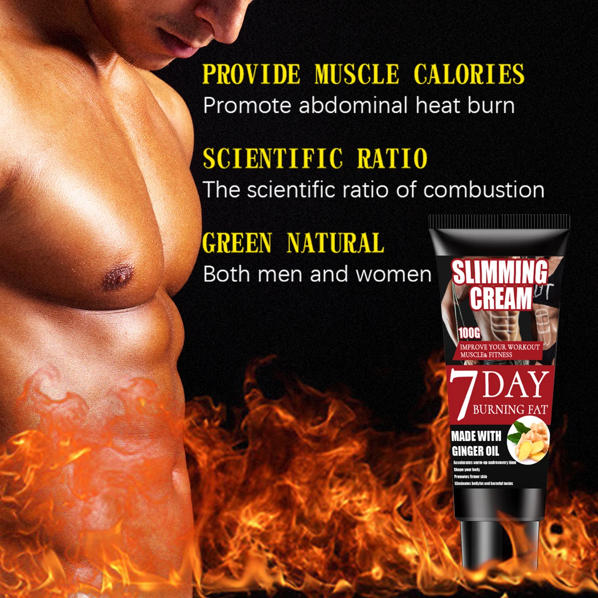 Private Label Hot Sale Liposuction Workout Enhancer Fat Burning Cream For Flat Tummy Bulk Cellulite