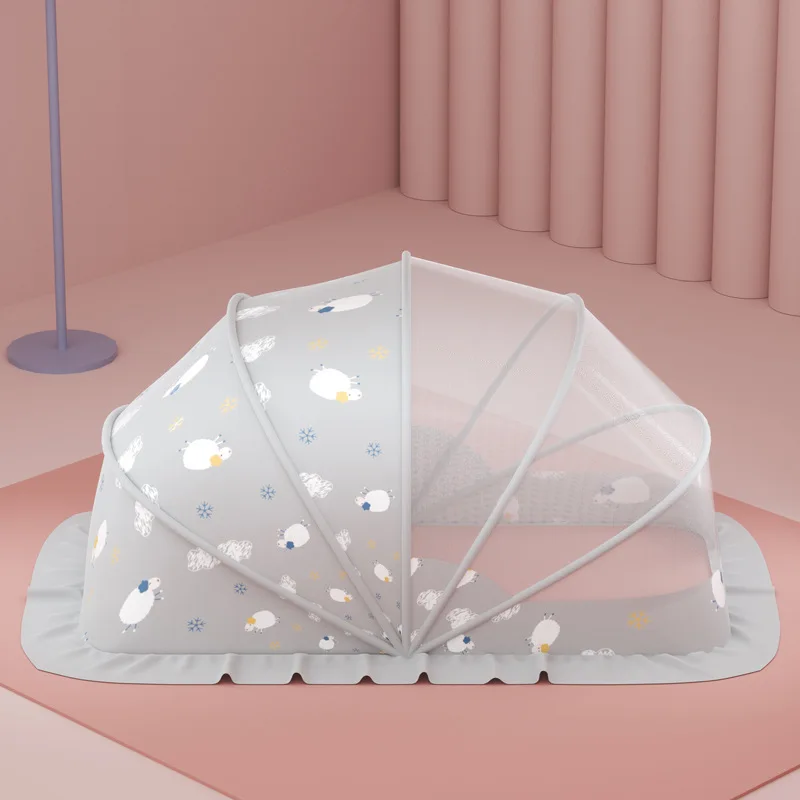 Baby foldable bottomless universal free installation mosquito net on sale