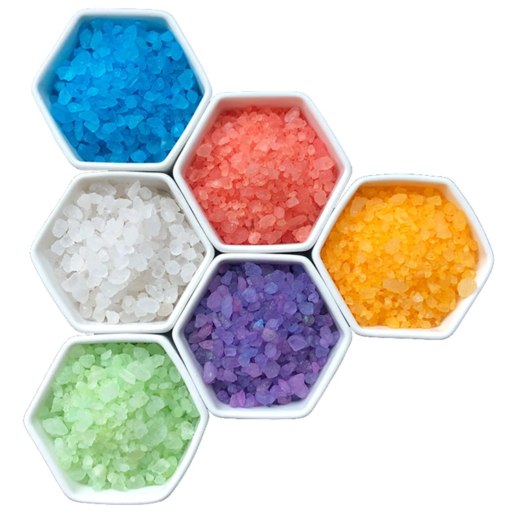 Supplier Bulk Mineral Marine Bath Salts Soak Natural Scented Pedicure Bath Fine Salts Dead Sea Salts