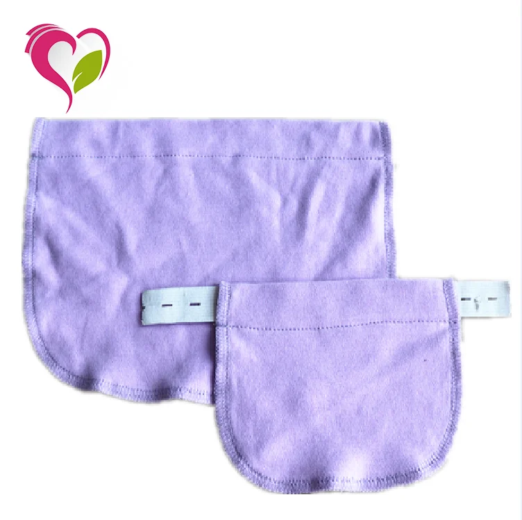 Waistband Extender Hot Sale 100% Cotton Washable Adjustable Elastic Pregnancy Waistband Extender