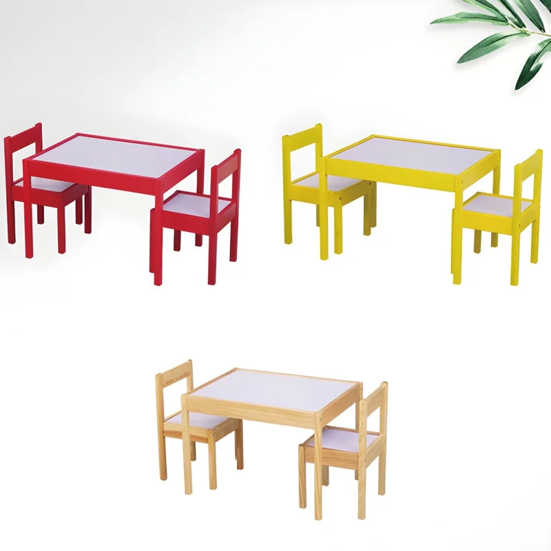 Winning 3-12Age Montessori Table And Chair Set Wooden Study Table Toddler Activity Desk Children Study Table Kid Furniture Chair