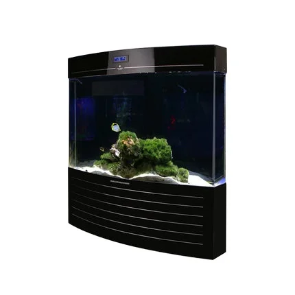 Double Arc White / Black  Acrylic Aquarium  LS-S Series