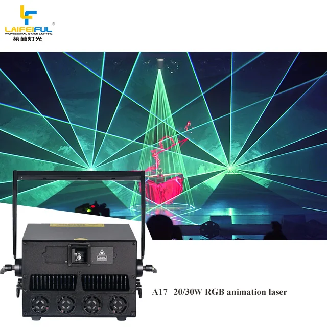 2025 китайские лазерные заводские цены Pro Ilda Ночная Клубная сцена Dj Disco 30 Вт Rgb Анимация лазерное шоу проекторы