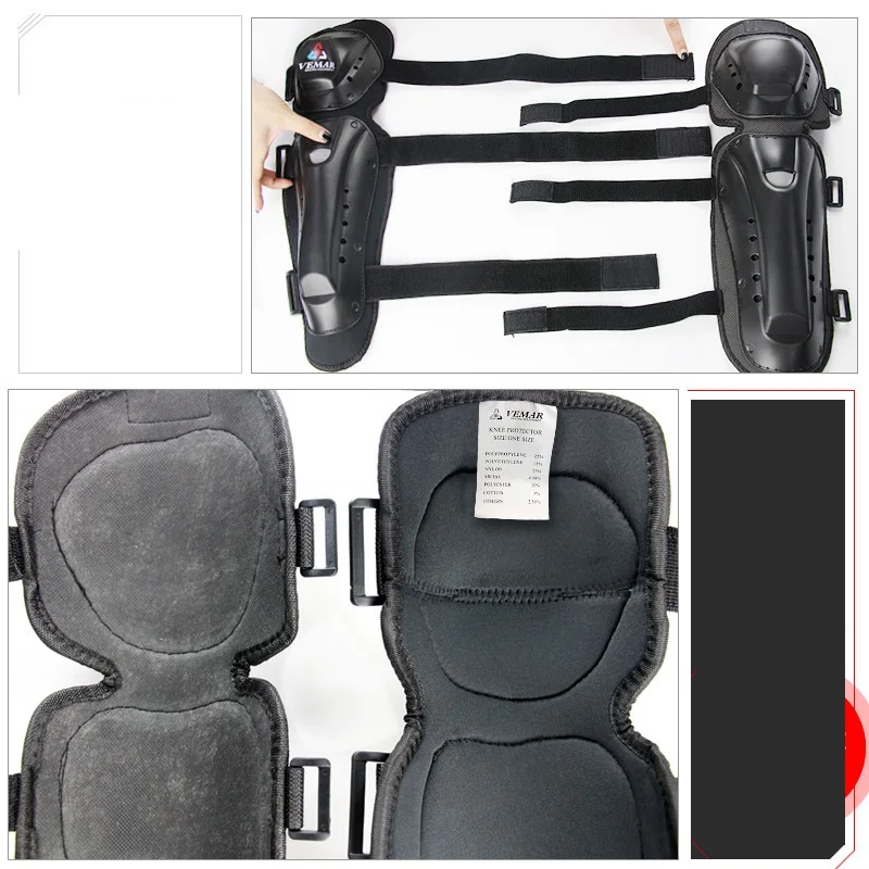 4pcs Elbow Knee Pads Combo Motorcycle Knee And Elbow Pads Protective Gear Equipment Motocross Mountain Bike Riding Elbow Guard