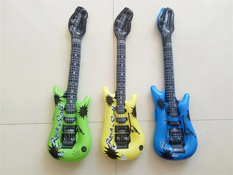Best Selling Custom Inflatable Guitar Toys For Fun