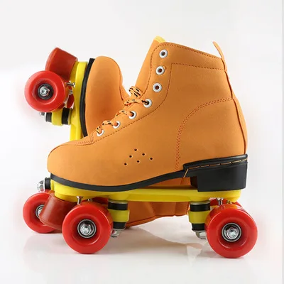 Factory wholesale cheap adjustable children kids quad inline roller skates 4 wheels flashing rollers shoes for kids