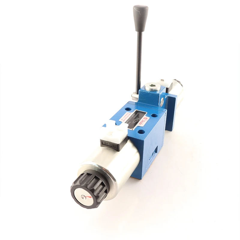 Hydraulic Supplier Direct Acting Directional Slide Valve Directional valve Solenoid manual Reversing Valve 4WEMM10J3X Shida