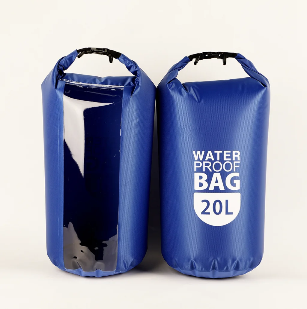 Waterproof Dry Bag Backpack Floating Dry Backpack Bag for Men Women Water Sports Fishing Custom logo