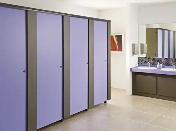 Brikley 12mm waterproof customized hpl compact laminate board high-quality toilet partition