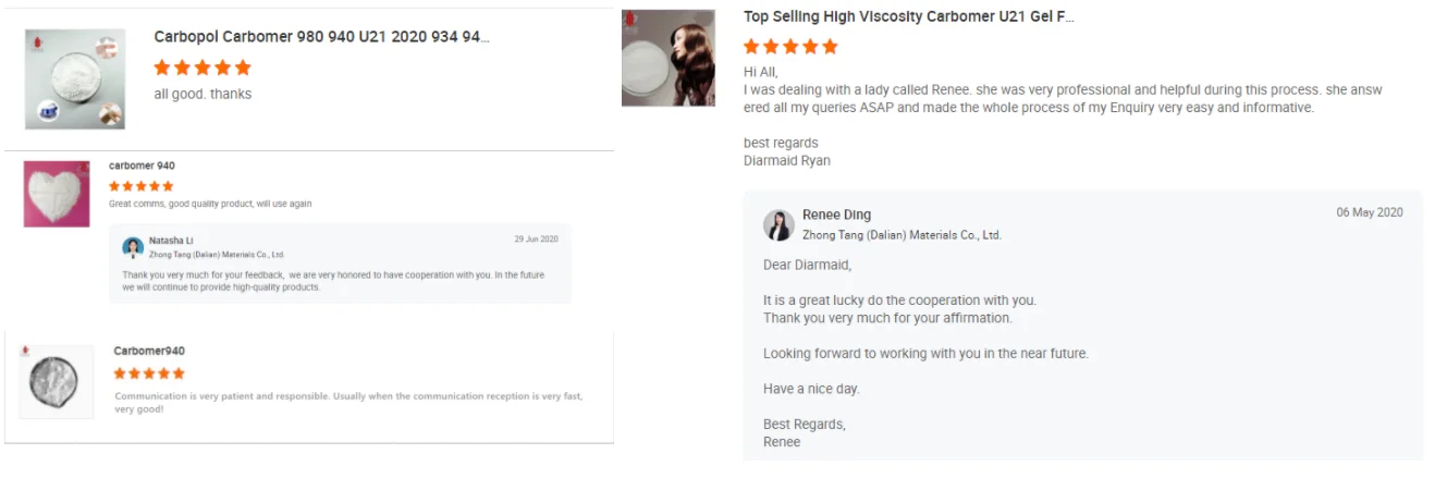 carbopol 940/941/934/1342/2020/U21/U20