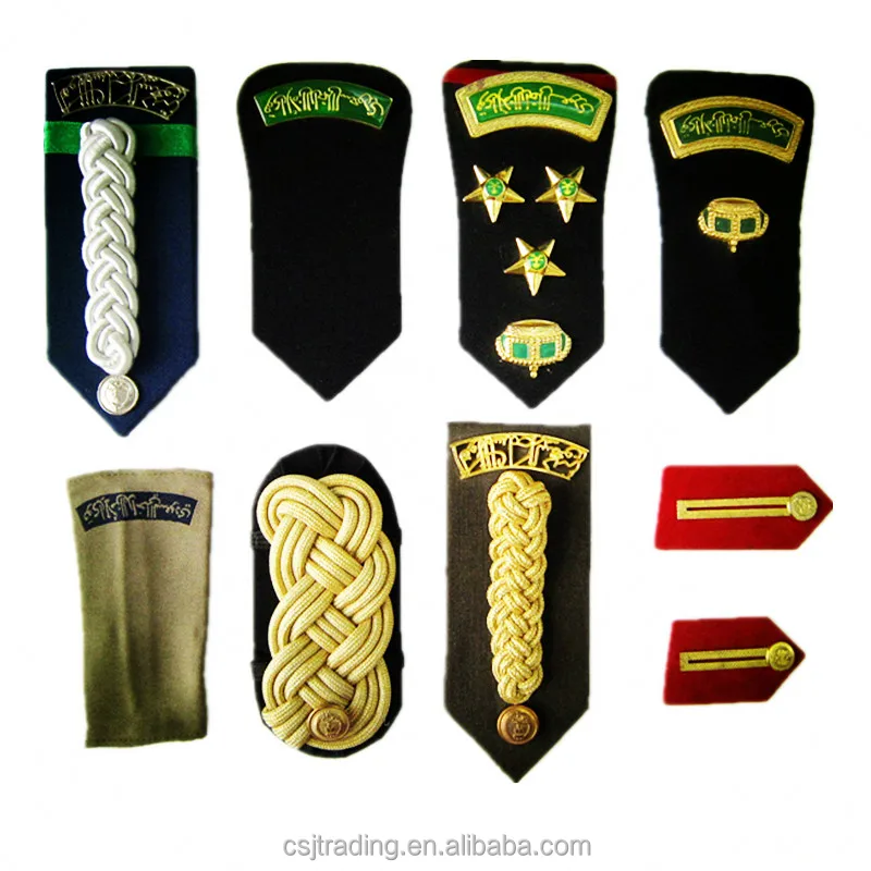 Best Selling Varioues Tactical Uniform Accessories Epaulettes