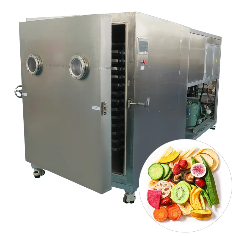 2023 vegetables freeze dryer machine Food Freeze Drying Machine Fruit Dryer Price Low Temperature Vacuum Freeze Dryer