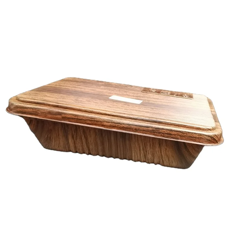 wood grain air tight lunch food storage container,containers for food
