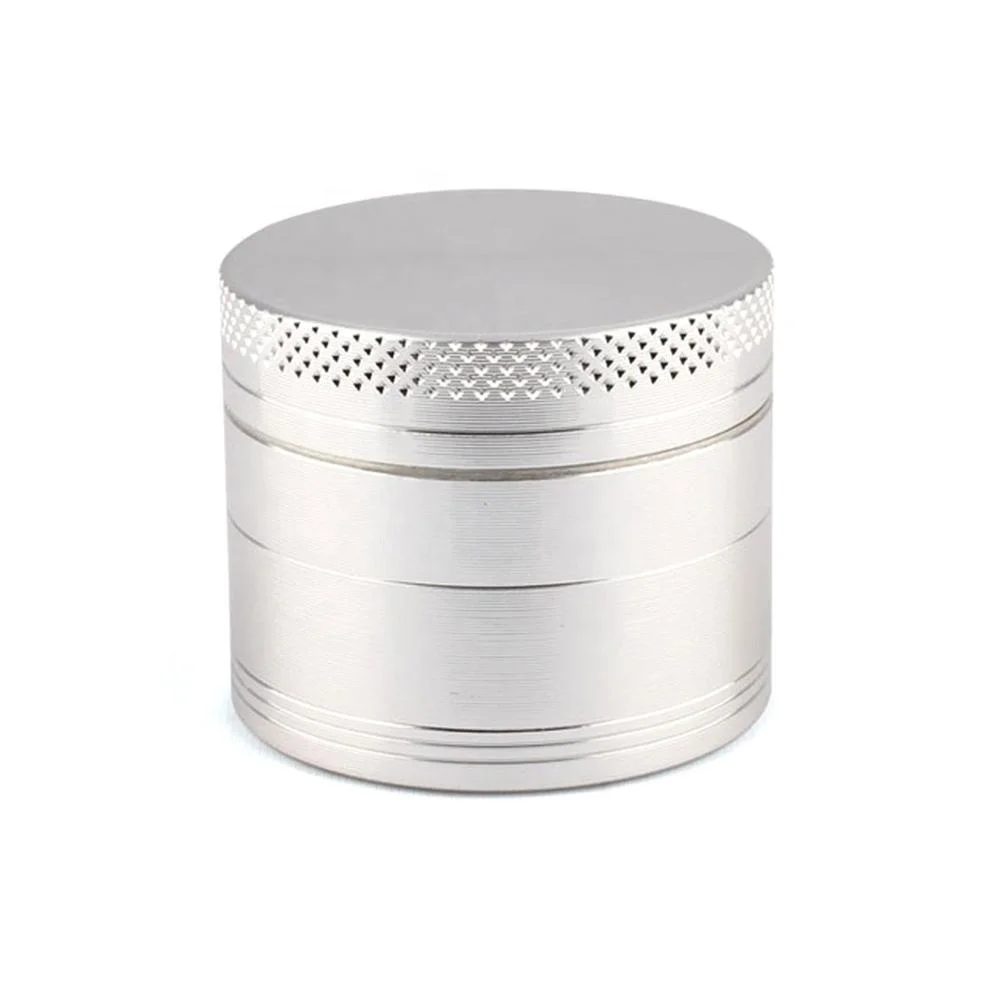 Wholesale Customized 4-layer Aluminum Herb Grinder Herbal Grinders Men Grinder Smoking Accessories