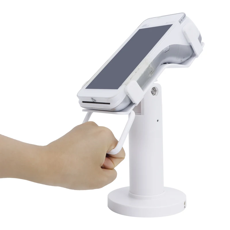 PAX A920 pro POS credit card stand with handle rotated  POS terminal desktop stand for wall mount