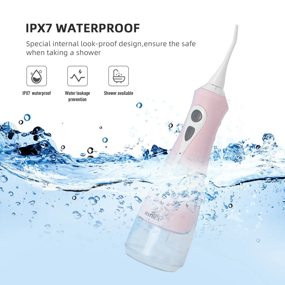 2021 IPX7 Waterproof Portable Cordless Oral Irrigation Toothbrush Water Flosser With Wholesale Price