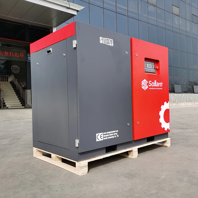 Sollant brand new Variable speed PM VSD air compressor industrial air compressor