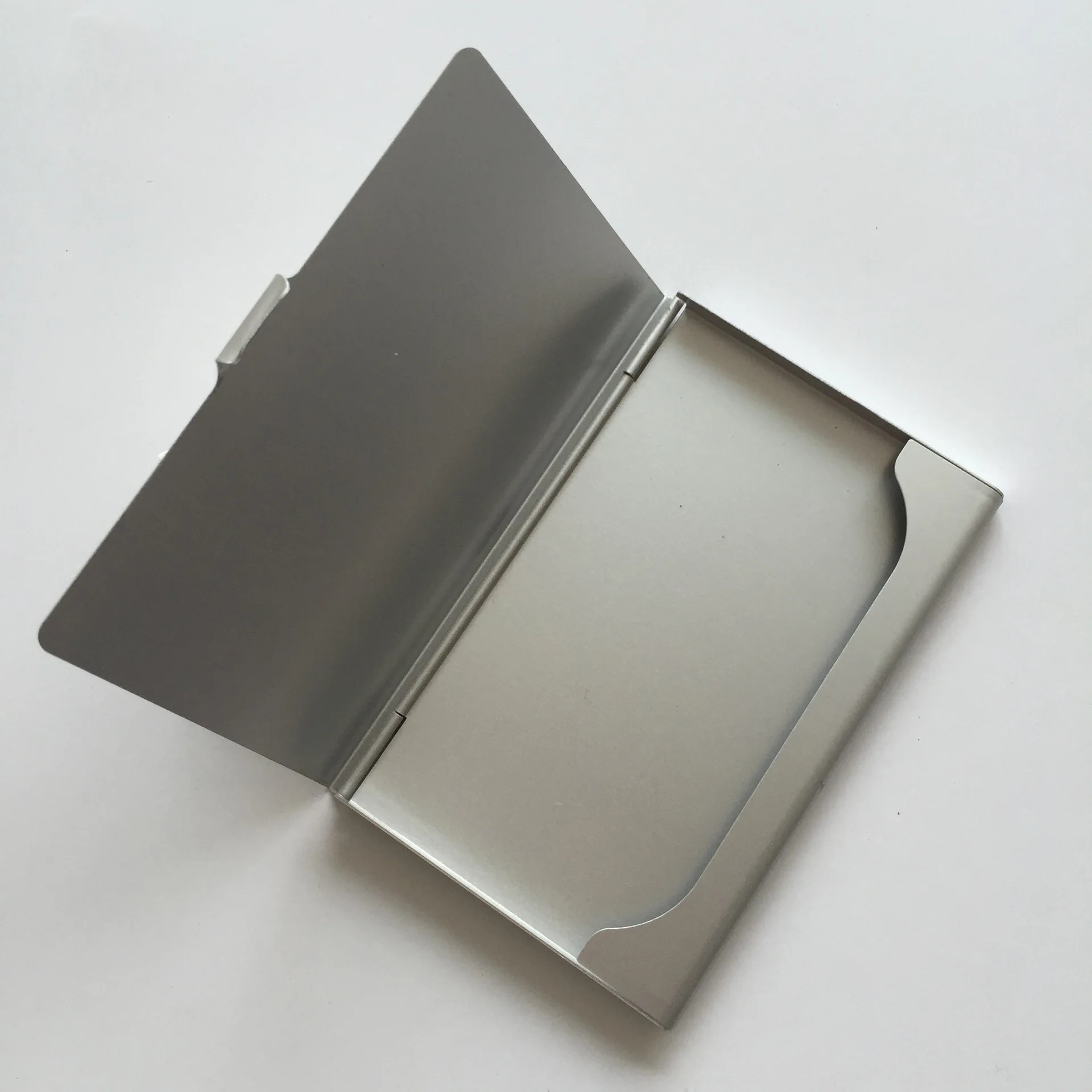 
Custom Wholesale Cheap Bulk Metal Aluminum Business Card Holder Case 