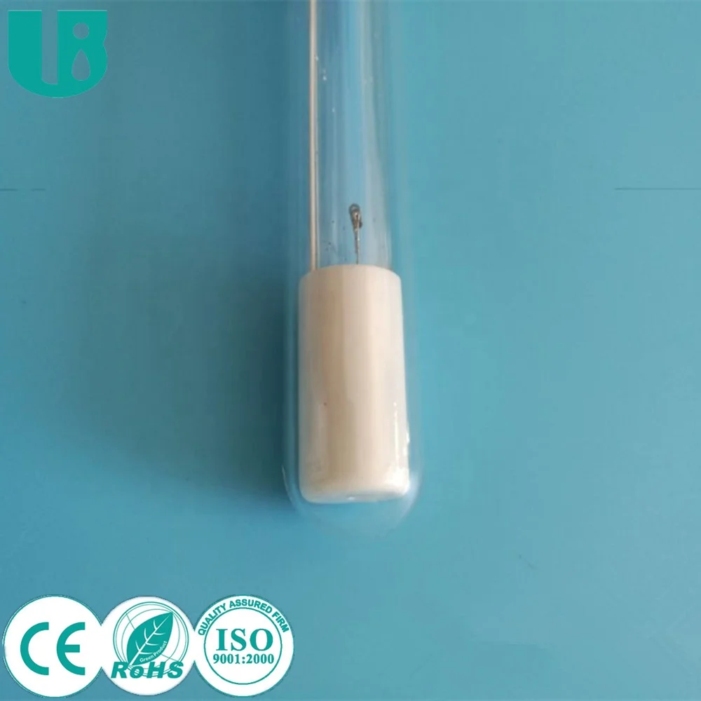 QS23200360 360 мм прозрачная кварцевая стеклянная трубка по Заводской Цене 254 нм ультрафиолетовая бактерицидная лампа водонепроницаемый