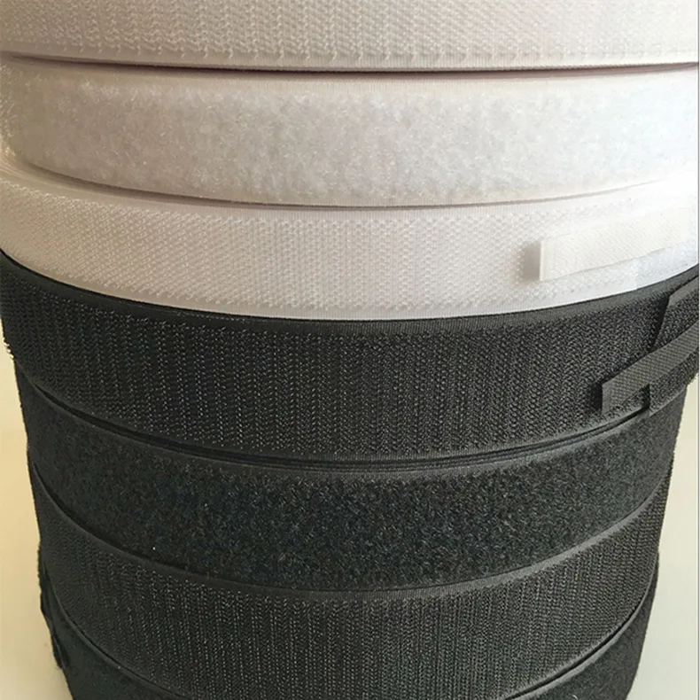 Nylon hook loop strap with strong tension free cutting non-scratching hook loop Tape