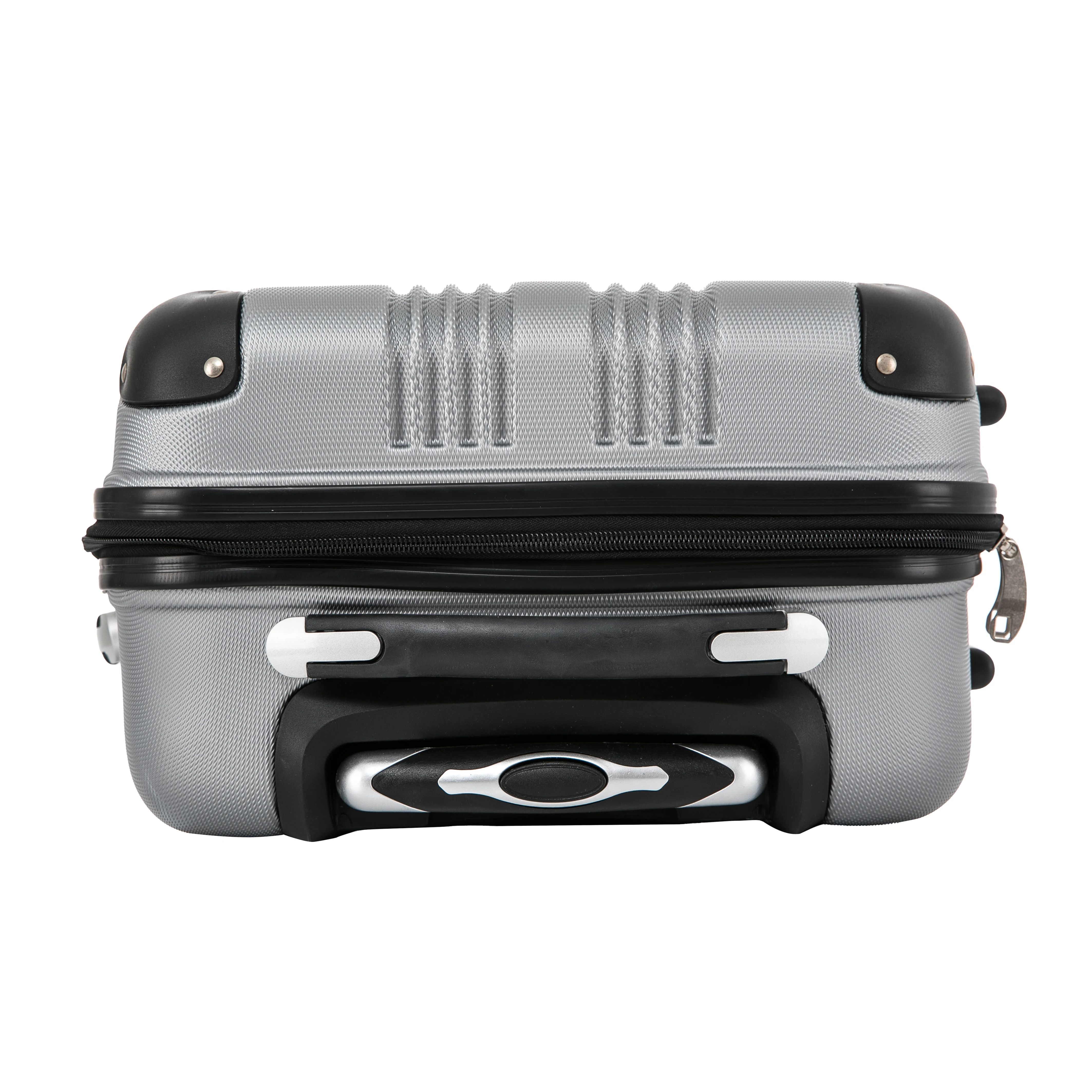 Advertising cheap price fast delivery single size boarding cabin case rolling carry on abs travel trolley suitcase luggage bag