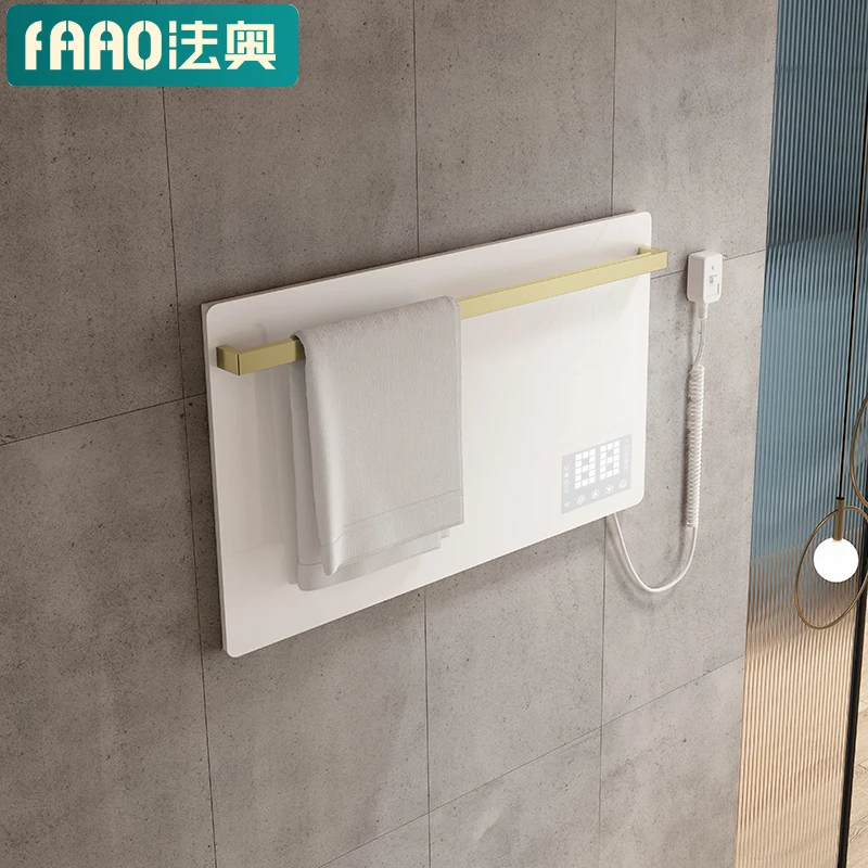 Wall Mounted Electric Towel Heater Dryer Multifunctional Electric Towel Rack