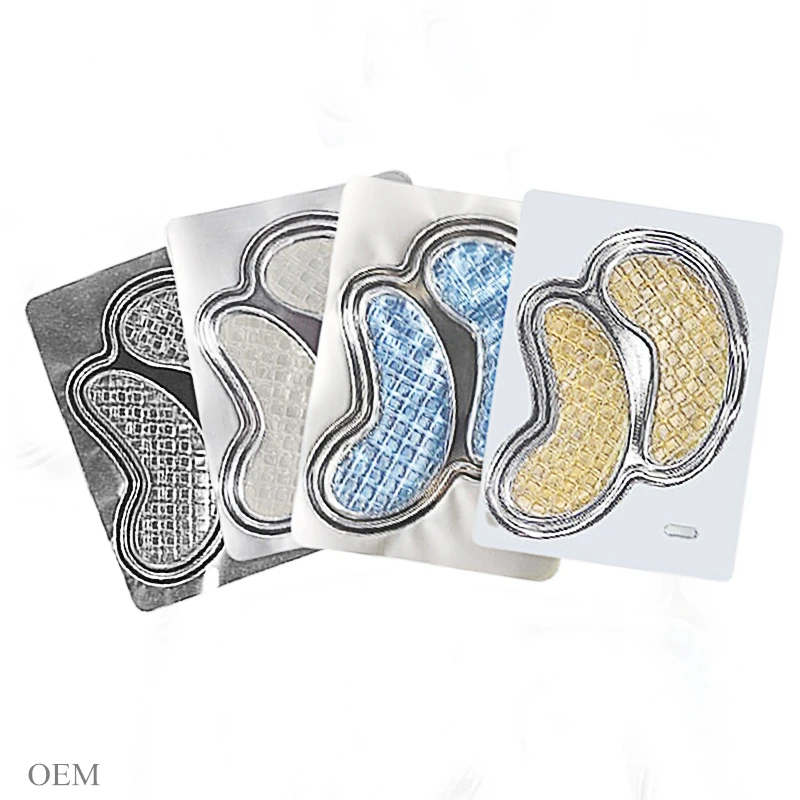 Hot selling collagen crystal eye patch under the eye  manufacturer custom dissolvable collagen under eye patches