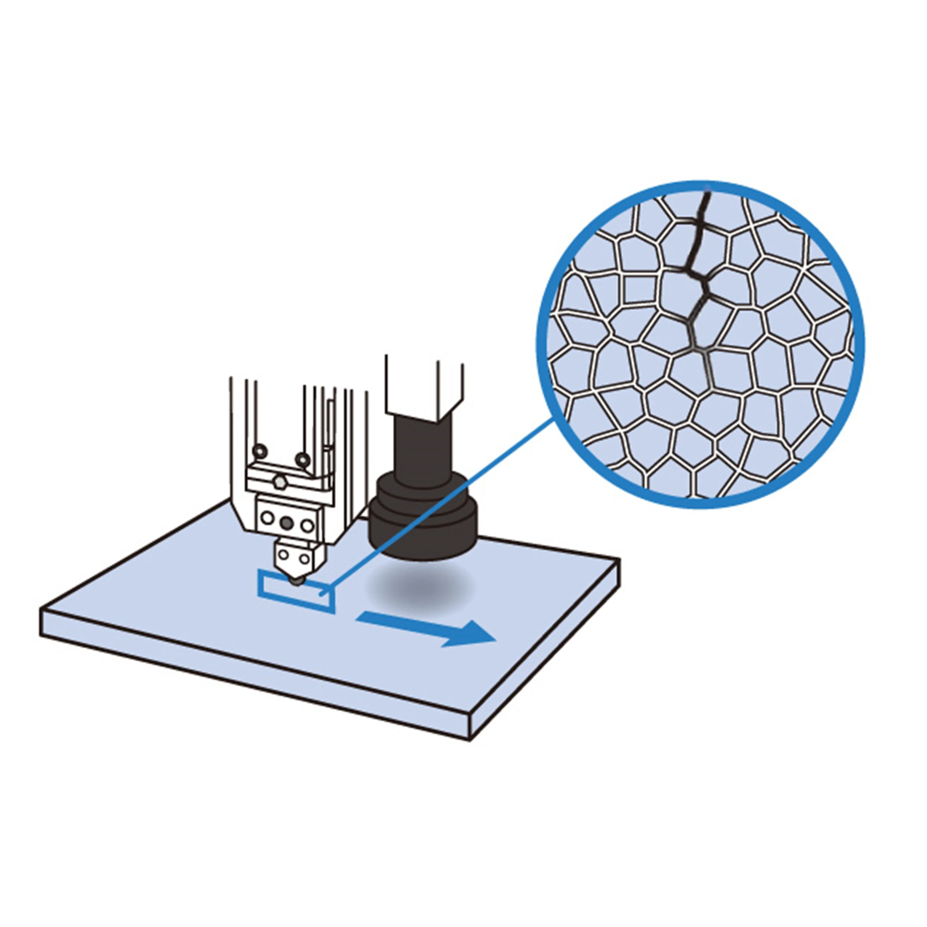 Yamaha Japanese High Accuracy automatically splitting ceramic substrate Machinery
