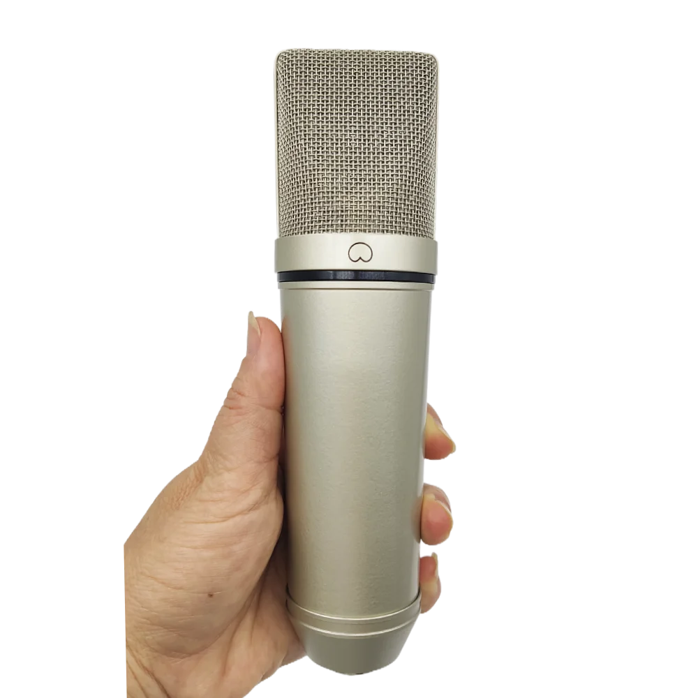 China Factory Latest Design Desktop Condenser Microphone Body Mic Dynaic Microphone Body MA U87 Repair Replacement Parts