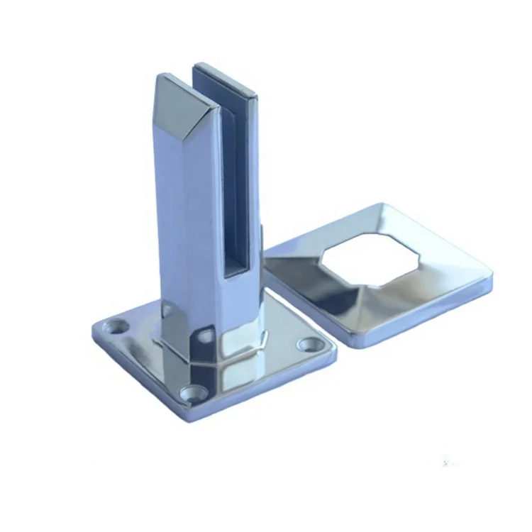 EKOO casting made stainless steel deck mount frameless glass balustrade spigot 12mm glass