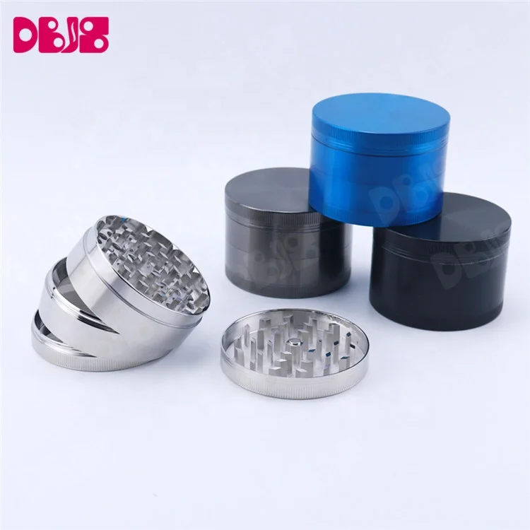 
Advanced customization rainbow color tobacco dry herb grinder smoke accessories 