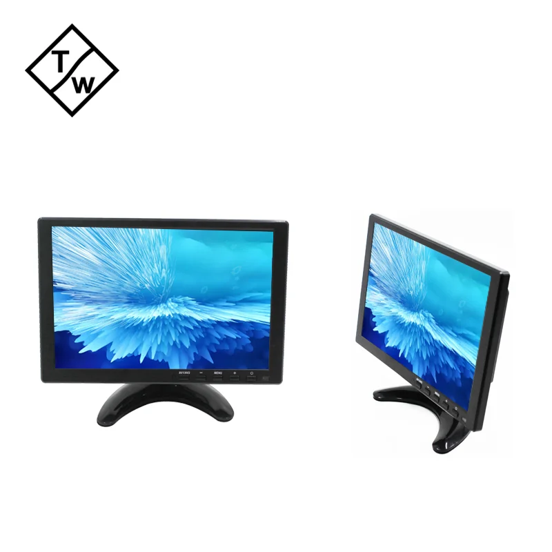 L102 Small Desktop 10 inch 10.1 inch LCD LED Monitor Portable Display PC CCTV Monitor