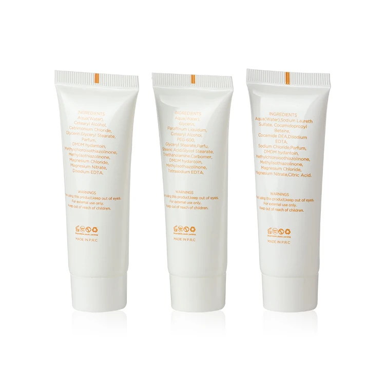 
10 ml cosmetic color pp plastic facial cleanser tube for lotion 