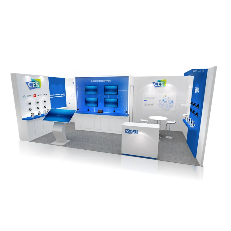 Быстросборный выставочный стенд Izexpo 3d дизайн мобильный для автомойки деревянная выставочная будка на заказ