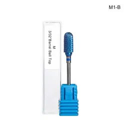 Aokitec mulit shaped remove gel polish metal tungsten carbide steel tool nail drill bit