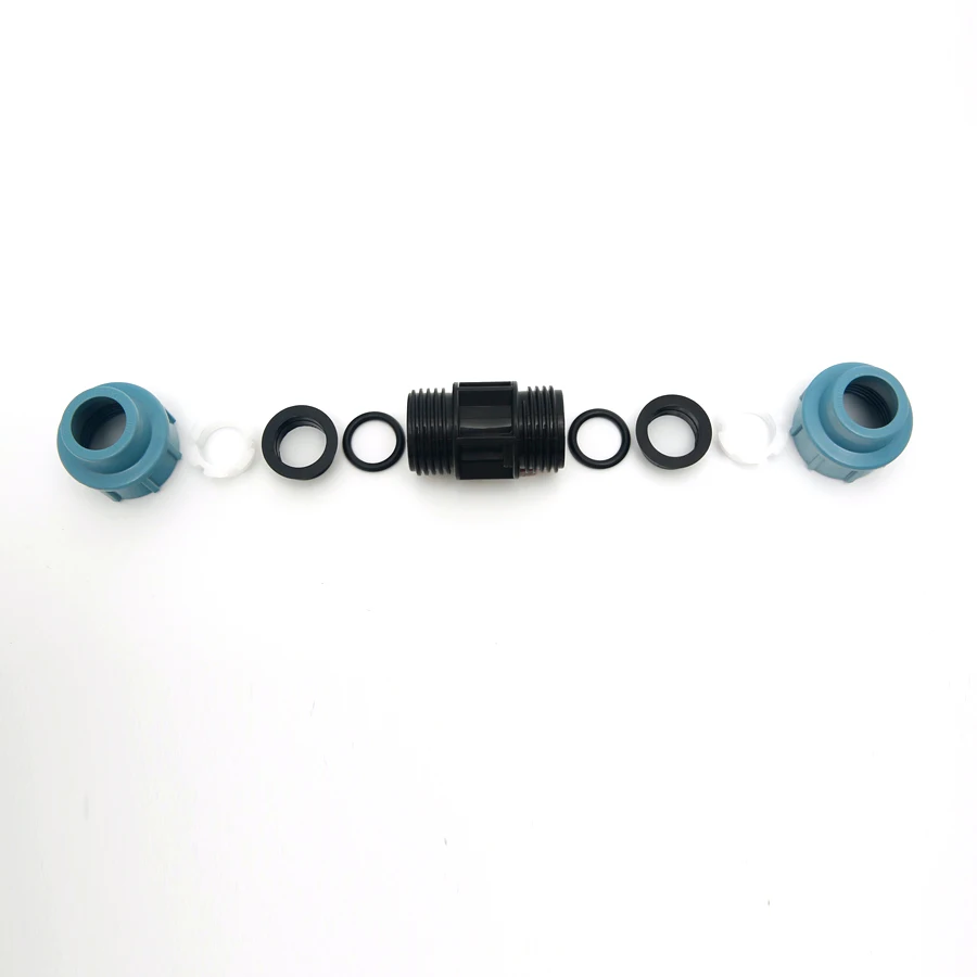 Factory Supply High Quality Water Supply Irrigation PN16 DN32 DN63 Connectors Quick Couplings PP Compression Fitting