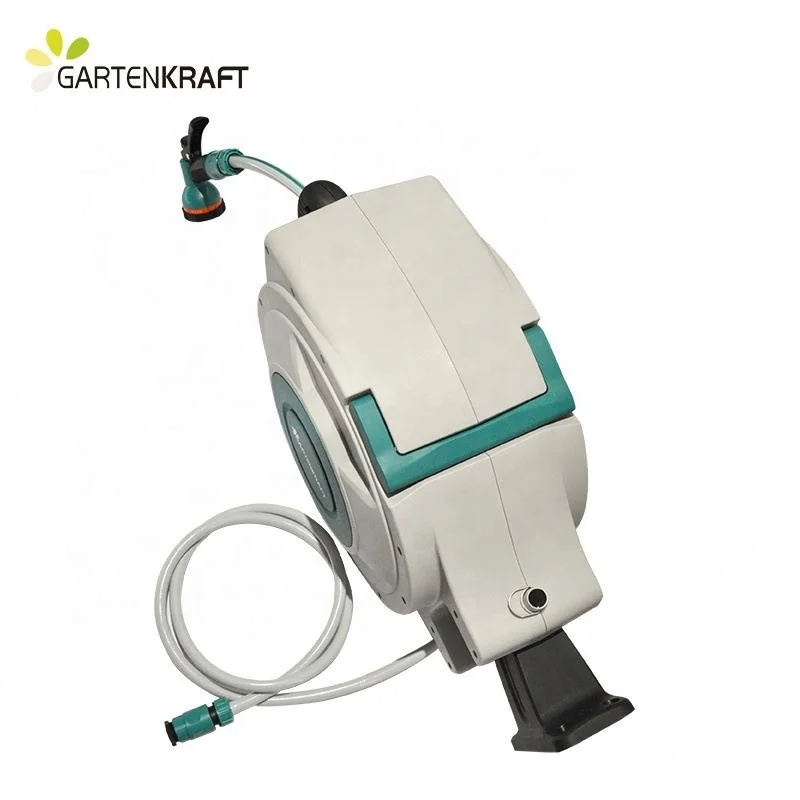 GARTENKRAFT High Quality heavy duty wall mounted hose reel suitable for hose Garden Hose Reel