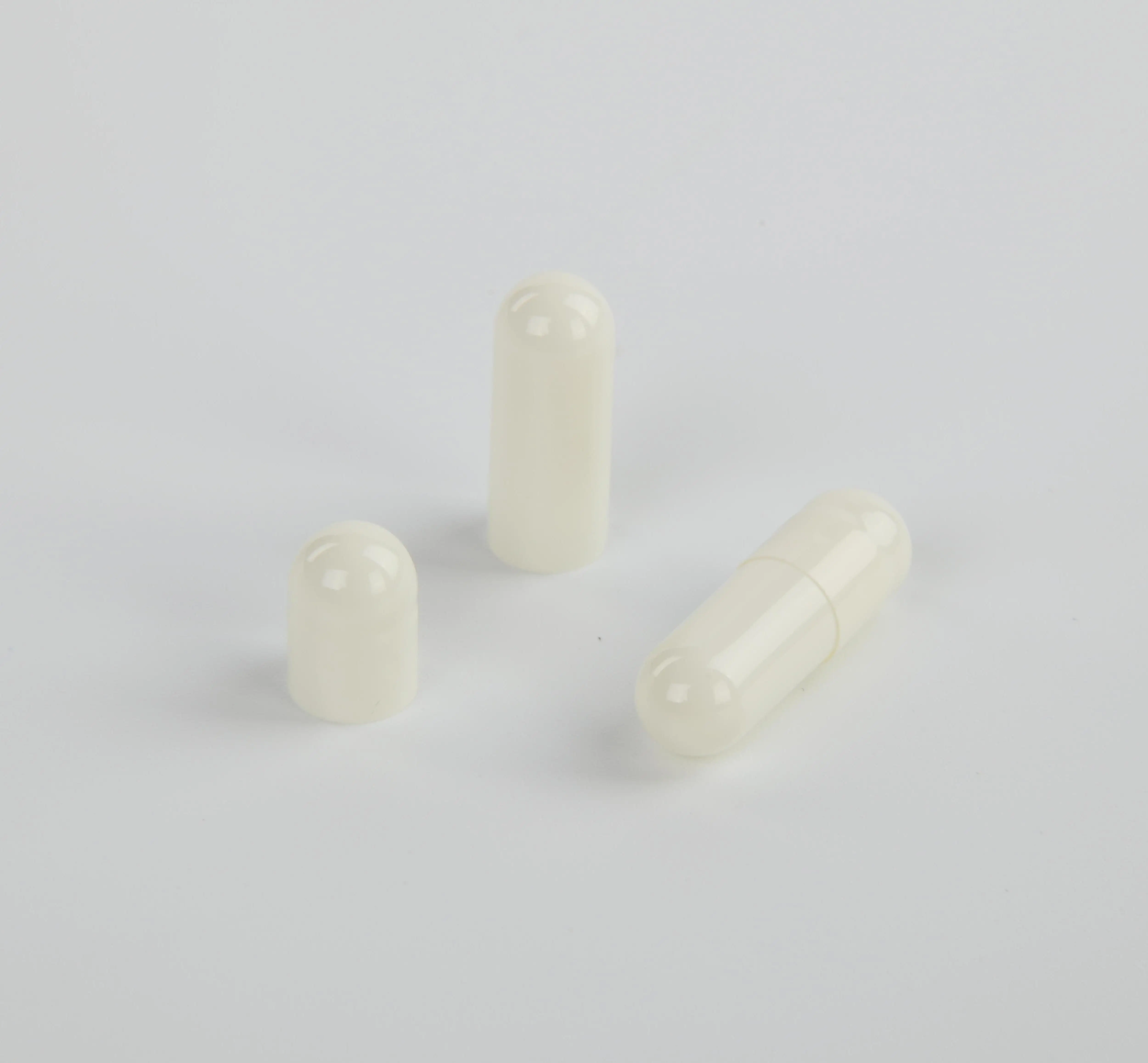 KANGKE Enteric Coated Hard Gel Gelatin Empty Capsule clear Color