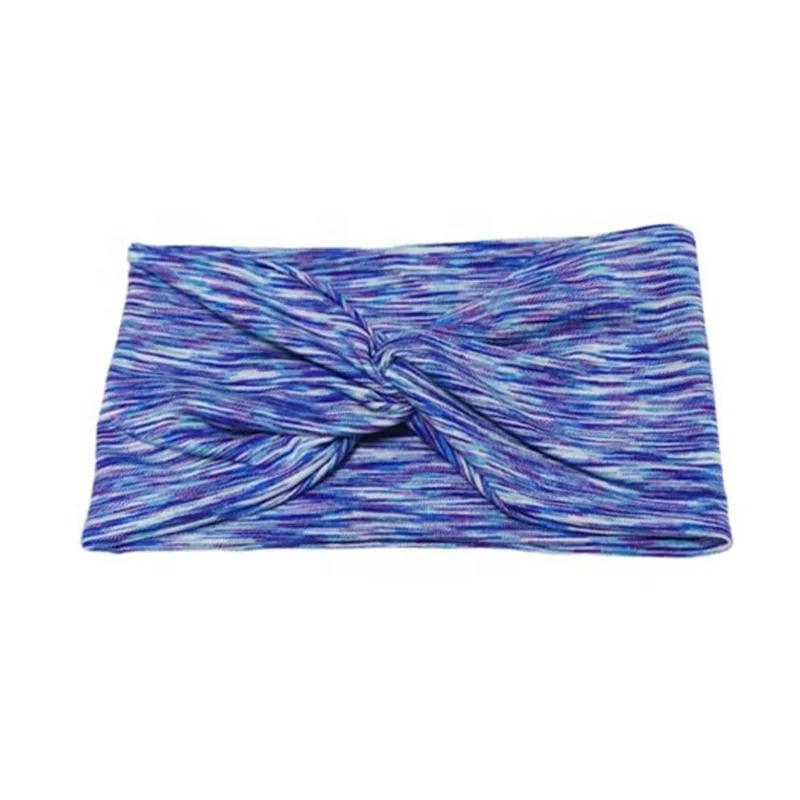 Cheap Factory Wholesale Polyester Strip Headband Scarf Wrap Scarf Head Neck HairBand Headband