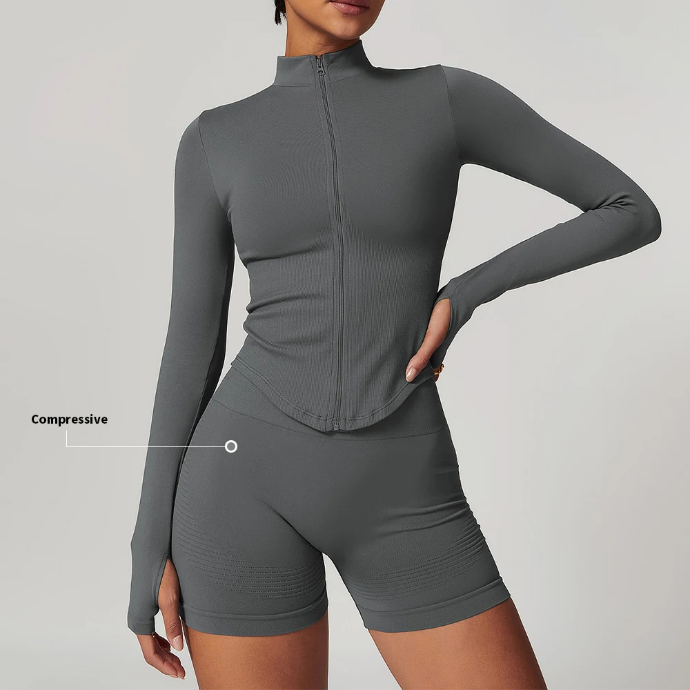 Спортивная куртка на заказ спортивная одежда для занятий спортом фитнесом йогой комплект одежды из 3 предметов