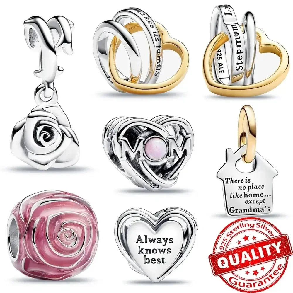 Custom Hot Selling Products 2025 New Sterling Silver Bracelets Jewelry Making Diy Charms Pan Jewelry 925 Sterling Silver