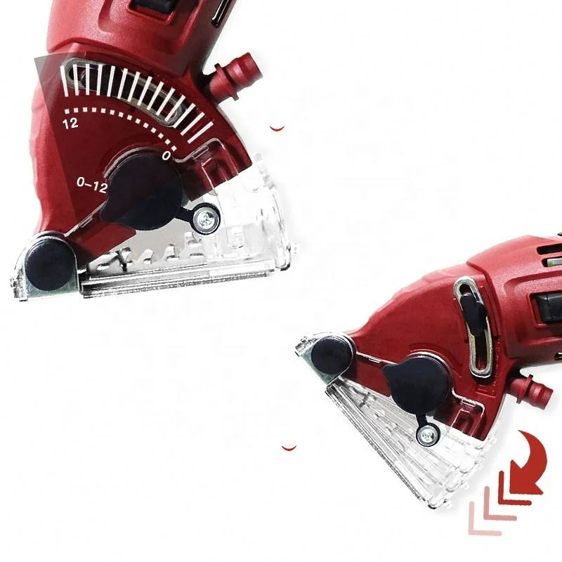 Multifunctional Mini Saw Cutting Machine With Safety Switch Anti-Slip Handle 400W Electric Circular Saw Chainsaw