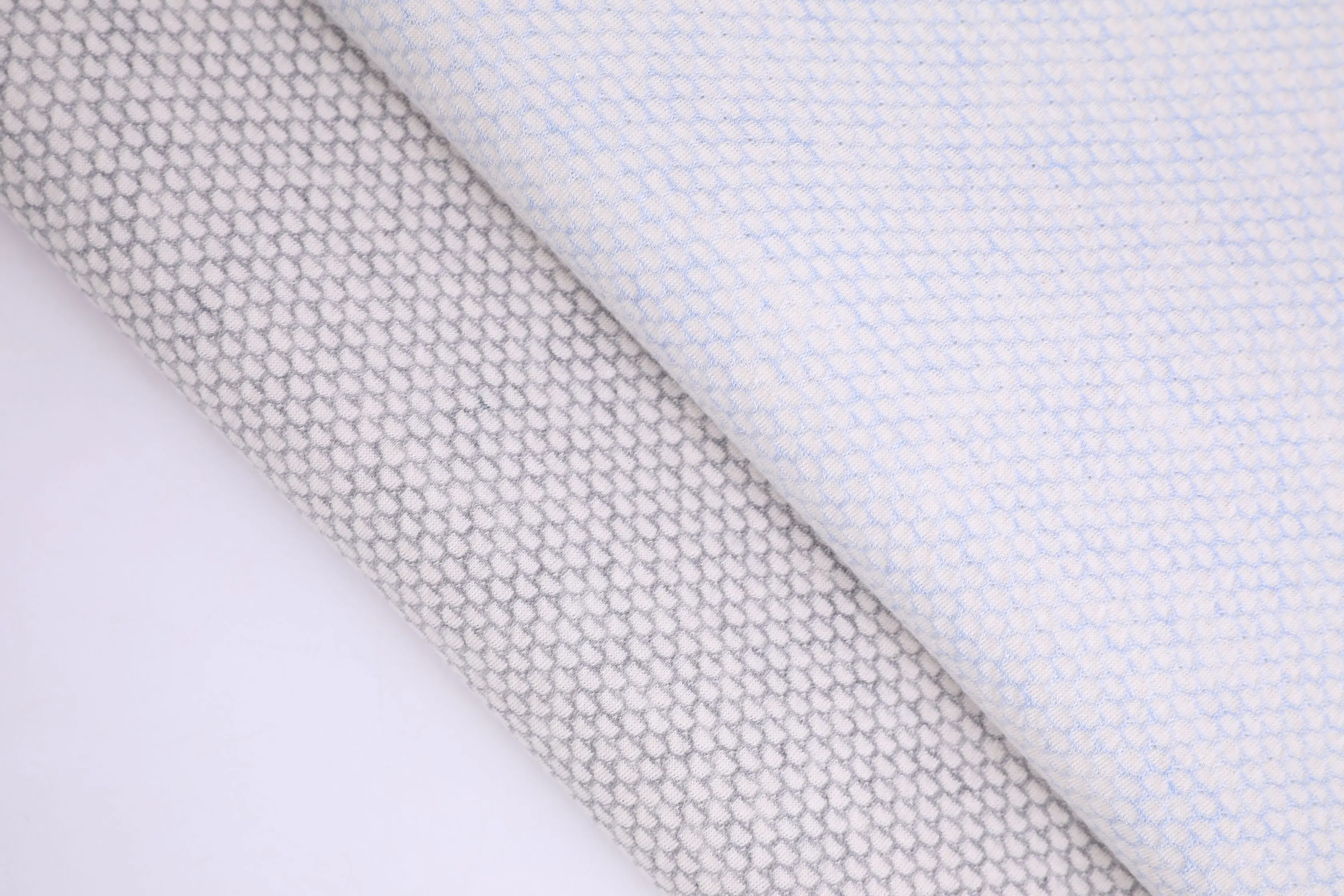 2024 Hot Selling Knitted Stripe 95% Organic Cotton 5% Spandex Fleece Micro Cotton Velvet Fabric for Garment