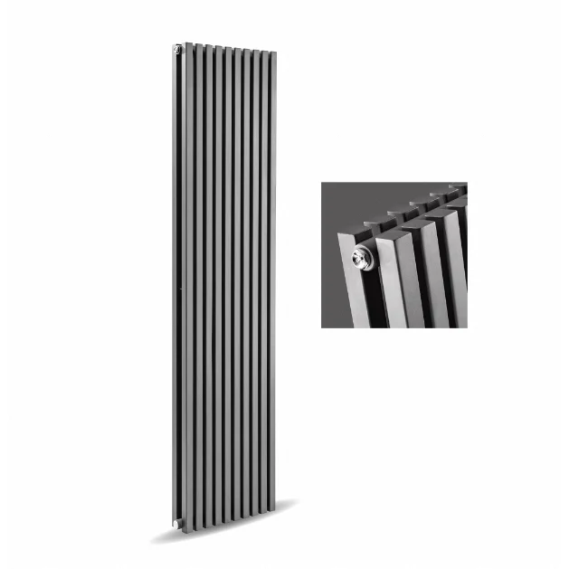 Special Offer white/anthracite heat dissipation double lap vertical radiator for home office